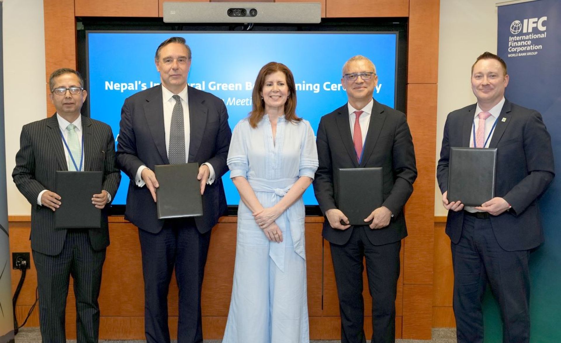 एनएमबि बैंकले ६ करोड बराबरको हरित वण्ड जारी गर्ने साझेदारी